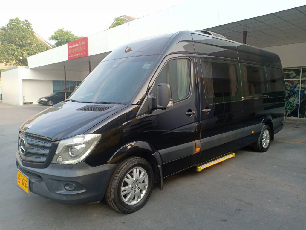 VIP bus service with driver Thailand