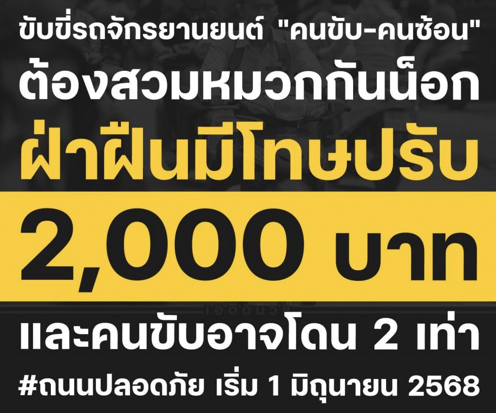 ปรับ 2000 บาท