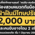 ปรับ 2000 บาท