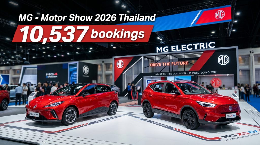 MG motor show 2026