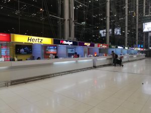 pick up point at bangkok international airport