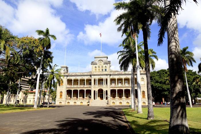 Iolani Palace โฮโนลูลู