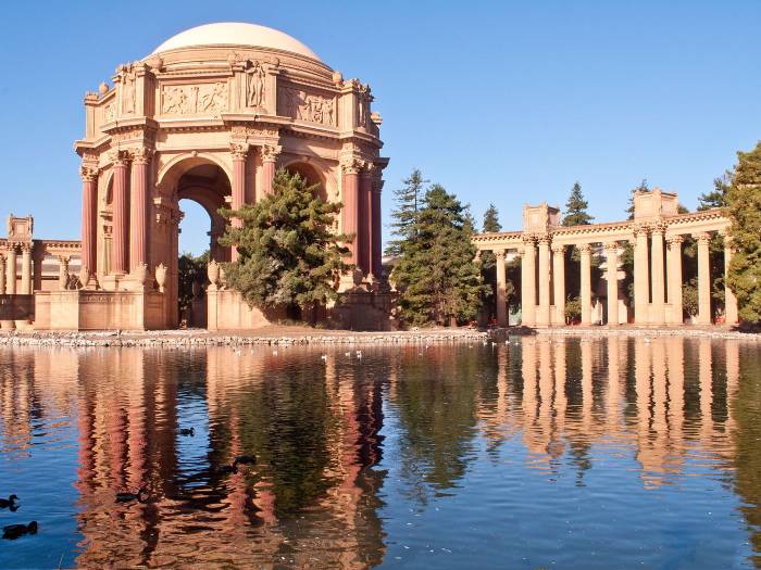 Palace of Fine Arts ซานฟรานซิสโก