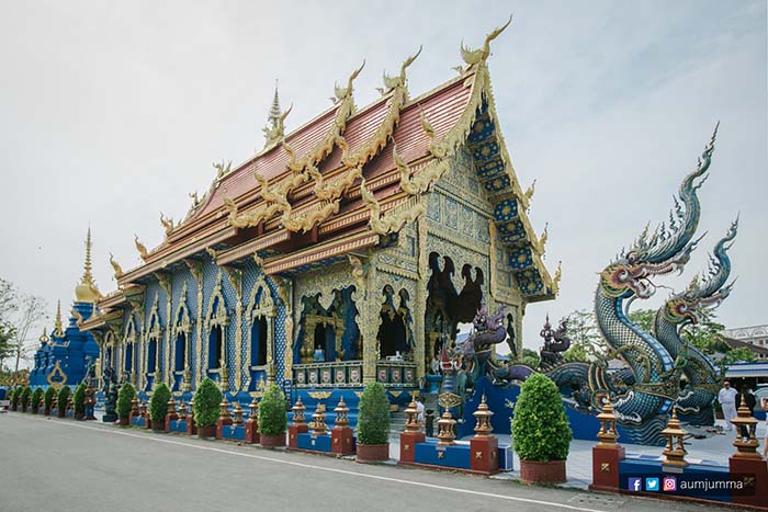 blue temple