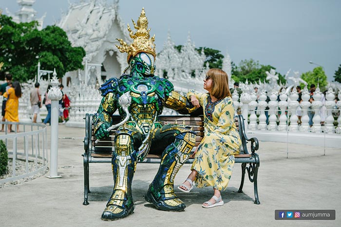 white temple