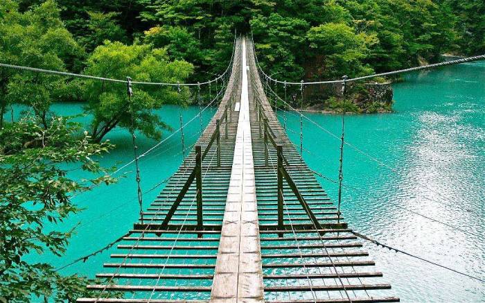 สะพานแขวนยูเมะ โนะ สึริบาชิ