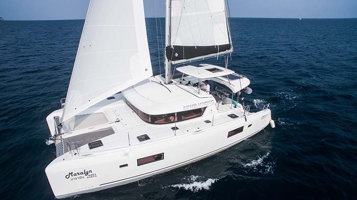 Lagoon 42 yacht