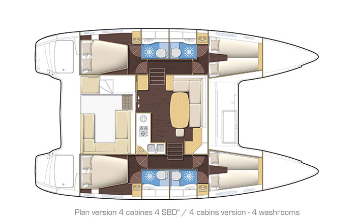 Yacht Phuket for rent - ADMIRAL 40 #6
